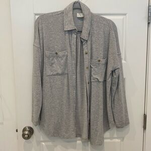 Lou and grey soft shirt jacket